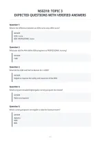 Nsg310&colon; Topic 3&NewLine;Expected Questions With Verified Answers