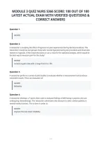 Module 4 Ccc Medical Frequently Tested&NewLine;Actual Exam Questions With Correct Answer