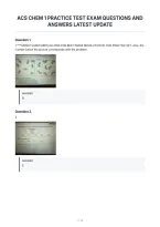Acs Chem 1 Practice Test Exam Questions And&NewLine;Answers Latest Update