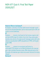 MSN 671 Quiz 6&period; Final Test Paper 20262027&period;&NewLine;&NewLine;&NewLine;