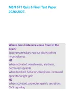 MSN 671 Quiz 6&period;Final Test Paper 20262027&period; &NewLine;&NewLine;&NewLine;