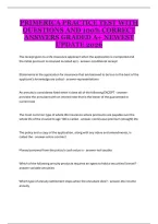 Primerica Practice Test &ndash; Life Insurance Exam Study Guide and Practice Questions&NewLine;&NewLine;