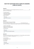 Nafi Test Questions With Complete Answers&NewLine;&lpar;100&percnt; Accurate&rpar;
