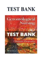 Test Bank For Gerontological Nursing 10Th Edition By Charlotte Eliopoulos Isbn&colon;978-1975161002 New Complete Guide With Rationales 100&percnt; Verified A&plus; Grade Assured&excl;&excl;&excl;&excl; New Latest Update&excl;&excl;&excl;&excl;&excl;&excl;&NewLine;