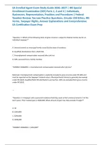 EA Enrolled Agent Exam Study Guide 2026&ndash;2027 &vert; IRS Special Enrollment Examination &lpar;SEE&rpar; Parts 1&comma; 2 and 3 &vert; Individuals&comma; Businesses&comma; Representation&comma; Practices and Procedures &vert; Federal Taxation Review&comma; Tax Law Practice Questions&comma; Circular 230 Ethics&comma; IRS Fo