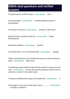 OMSA-stud questions and verified answers&period;