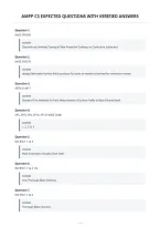 Ampp C3 Expected Questions With Verified Answers&NewLine;