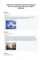 Amsco Ap Us History Chapter 12 Updated&NewLine;Actual Exam Questions And Correct&NewLine;Answers