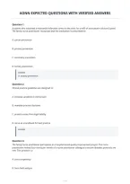 Aonn Expected Questions With Verified Answers&NewLine;
