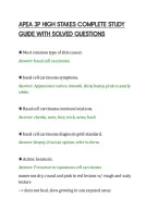 Apea 3P High Stakes Complete Study&NewLine;Guide With Solved Questions&NewLine;