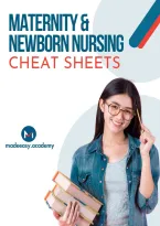 Maternity & Newborn Nursing Cheat Sheets&colon; Quick Reference&comma; Active Recall & Mistake Finder Practice