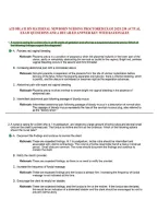ATI Virtual ATI OB Complete Exam 2025-2026 &vert; NGN Questions with 100&percnt; Correct Verified Answers & Rationales &ndash; Scored A&plus;