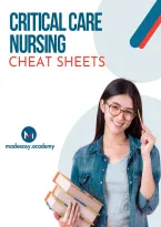 Med-Surg III&colon; Critical Care Nursing Cheat Sheets&colon; Quick Reference&comma; Active Recall & Mistake Finders