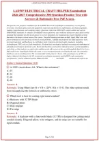 ADWP Electrical Craft Helper Examination PDF &ndash; Electrical Trade Practice Questions and Exam Study Guide