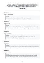 Apush Amsco Period 3 Frequently Tested&NewLine;Actual Exam Questions With Correct&NewLine;Answers&NewLine;