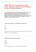  FINRA SIE Exam Comprehensive Study Guide &vert; Securities Industry Essentials Mastery Course & Practice Question