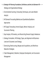 Strategic Human Resources Planning Exam QUESTIONS AND CORRECT ANSWERS WITH