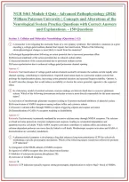NUR 5461 Practice Exam Questions and Answers 2026-2027