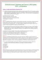 NUR 6121 Practice Exam Questions and Answers 2026-2027