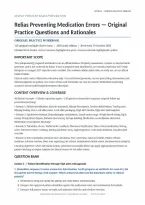 Relias Preventing Medication Errors&colon; Comprehensive Practice Exam &ndash; 120 Questions &lpar;PDF&rpar; &vert; 2026&ndash;2027 &vert; Relias Healthcare Training