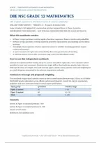 NSC Grade 12 Mathematics&colon; 4 Exams All-in-One Practice Exam Bundle &lpar;PDF&rpar; &vert; South African National Senior Certificate