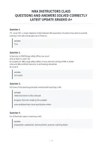 Nra Instructors Class&NewLine;Questions And Answers Solved Correctly&NewLine;Latest Update Graded A&plus;