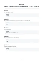 Nrcme&NewLine;Questions With Verified Answers Latest Update