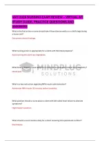 Vati 2026 Nursing Exam Review &ndash; Virtual Ati&NewLine;Study Guide&comma; Practice Questions And&NewLine;Answers