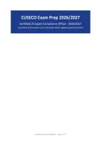 CUSECO Exam Prep 2026&sol;2027&NewLine;Certified US Export Compliance Officer 