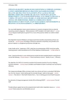 Cppm Exam 2026&sol;2027 &vert; 200 High-Yield Questions & Verified Answers &vert; &NewLine;Latest Certified Physician Practice Manager Exam Prep &vert; &NewLine;Healthcare Practice Management&comma; Ppaca & Healthcare &NewLine;Reform&comma; Medicare & Medicaid&comma; Quality Assurance&comma; Quality &NewLine;Improvement&comma; Val