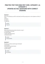 Practice Test For Iowa Pest Core&comma; Category 2&comma; & Category 6 Updated Actual Questions With Correct Answers&period;pdf&NewLine;&NewLine;