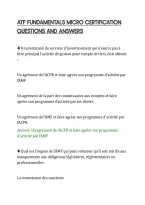 Atf Fundamentals Micro Certification&NewLine;Questions And Answers&NewLine;