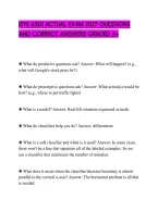 Isye 6501 Actual Exam 2027 Questions&NewLine;And Correct Answers Graded A&plus;