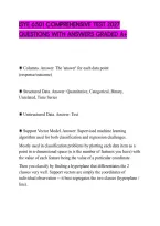 Isye 6501 Comprehensive Test 2027&NewLine;Questions With Answers Graded A&plus;