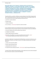 Hesi Pediatrics Exam 2026&sol;2027 &vert; 700 High-Yield Questions & &NewLine;Verified Answers &vert; Latest Hesi Pediatric Nursing Exam Prep &vert; &NewLine;Child Growth & Development&comma; Pediatric Health Assessment&comma; &NewLine;Common Childhood Illnesses&comma; Respiratory Disorders&comma; &NewLine;Congenital Heart C