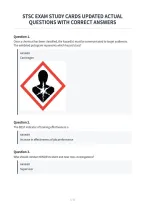 Stsc Exam Study Cards Updated Actual&NewLine;Questions With Correct Answers