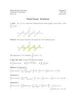 MAT 131 Midterm 1 Solutions&vert; With complete solution&vert; Updated RATED A&plus; &vert; NEW &vert; RATED A&plus; &vert; Stony Brook University&vert; 2026&sol;2027 