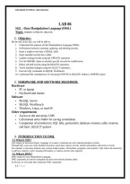 Lab 06&colon; Sql Dml &vert; Insert Update Delete &vert; Hbo &vert; 2026&sol;27