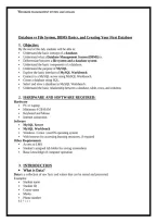 Lab Notes Database vs File System &vert; DBMS Basics &vert; HBO &vert; 2026&sol;27