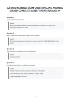 Az Jurisprudence Exam Questions And Answers&NewLine;Solved Correctly Latest Update Graded A&plus;