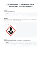 Stsc Exam Study Cards Updated Actual&NewLine;Questions With Correct Answers&NewLine;