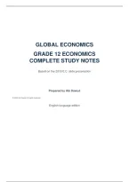 Grade 12 Economics Short notes