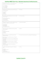 OptoPrep NBEO Exam Prep &vert;2026-2027 &vert; Questions & Answers &vert; Optometry Board Exam Practice Test and Comprehensive Study Guide