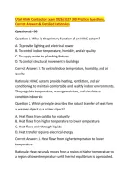 Utah HVAC Contractor Exam 2026&sol;2027 300 Practice Questions&comma; &NewLine;Correct Answers & Detailed Rationales 