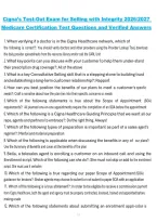 Package deal for Cigna Health Spring Medicare Certification Exam &ndash; Practice Questions and Answers 2026&sol;2027