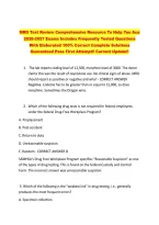 MRO Test Review Comprehensive Resource To Help You Ace 2026-2027 Exams Includes Frequently Tested Questions With Elaborated 100&percnt; Correct Complete Solutions Guaranteed Pass First Attempt&excl;&excl; Current Update&excl;&excl;