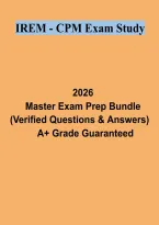 IREM CPM Exam Study Guide &vert; Certified Property Manager Practice Questions and Real Estate Management Review