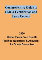 Comprehensive CMCA Certification and Exam Content Study Guide &vert; Community Association Management Practice Questions