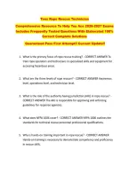 Teex Rope Rescue Technician &NewLine;Comprehensive Resource To Help You Ace 2026-2027 Exams &NewLine;Includes Frequently Tested Questions With Elaborated 100&percnt; &NewLine;Correct Complete Solutions &NewLine;Guaranteed Pass First Attempt&excl;&excl; Current Update&excl;&excl; 