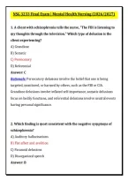 &NewLine;NSG 3233 Final Exam &lpar;PDF&rpar; &vert; 2026&sol;2027 Mental Health Nursing Q&A&NewLine;